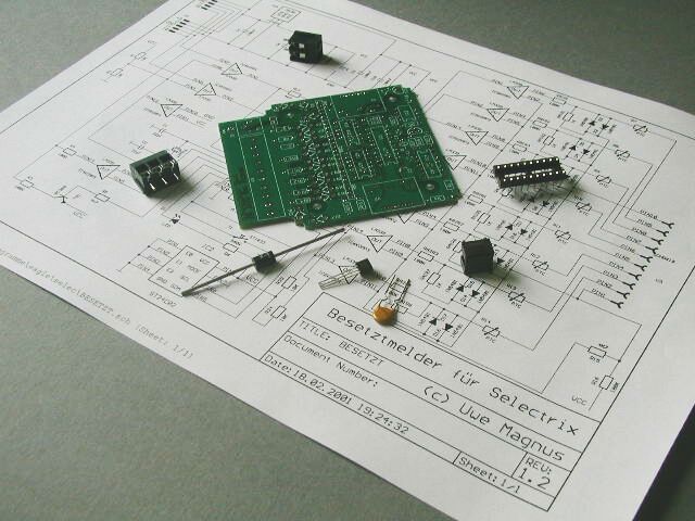 Platine Besetztmelder