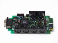 Best&uuml;ckte Platine Interface 2